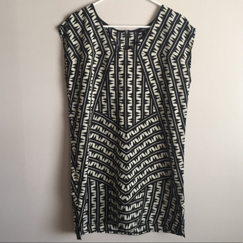 BeBop mini-dress with exposed zipper